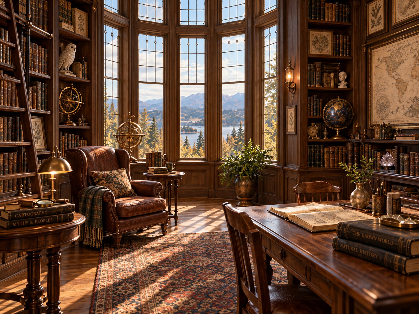 Interior of The Library